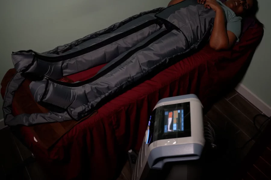 EMS Sleeping Beauty for Body Sculpting and Muscle Toning — process