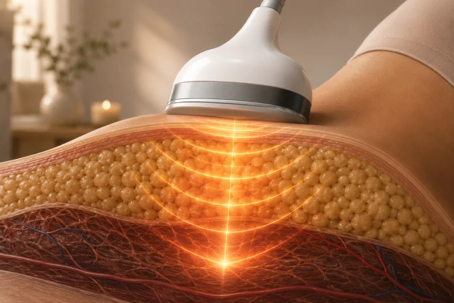 ONDA Coolwaves Body Contouring — process