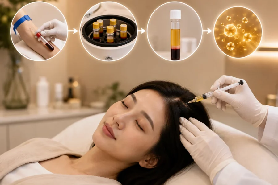 Platelet Rich Plasma Therapy — process