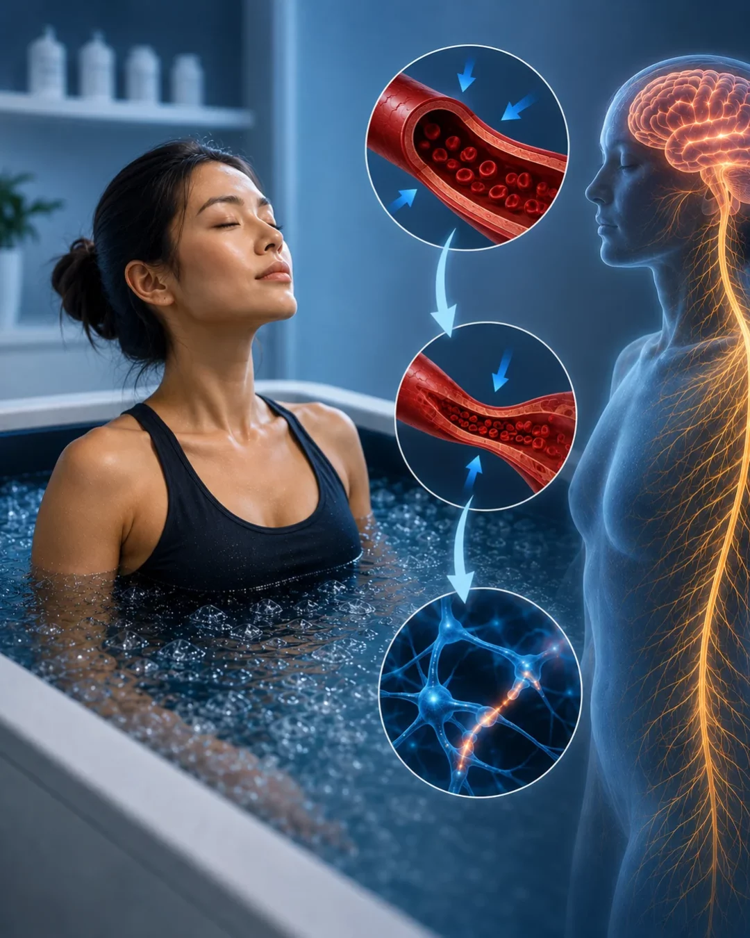 Cold Plunge Therapy for Recovery and Revitalisation — laboratory preparation