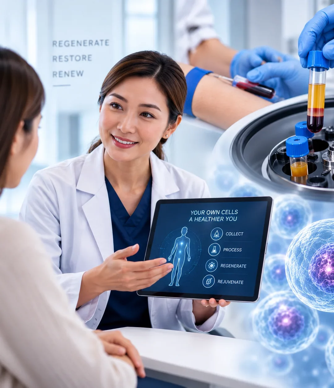 Autologous Stem Cell — laboratory preparation